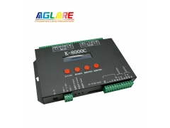 K-8000C Programmable DMX/SPI SD Card LED Pixel Controller